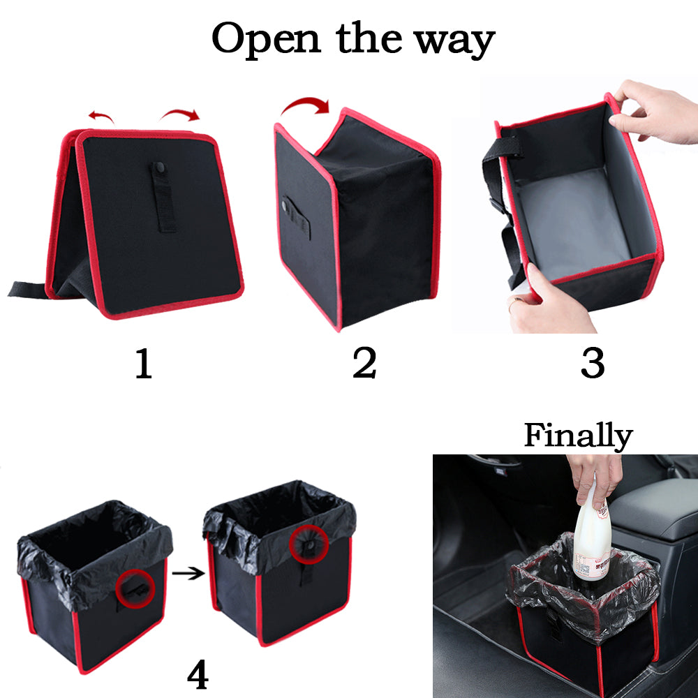 Kobwa Foldable Car Storage Bag – Smart, Space-Saving Vehicle Organizer - OnlineFam Store