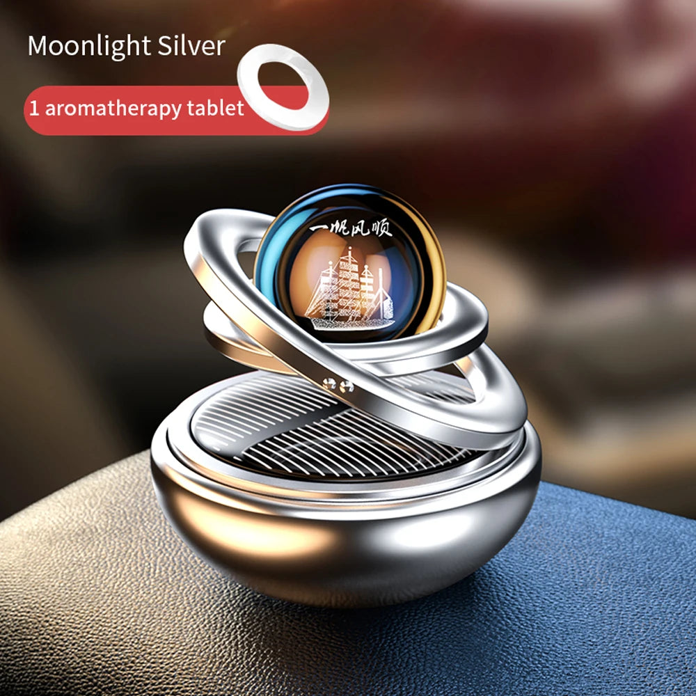 CAPT.LIKE Solar Car Air Freshener - Elegant Aromatherapy on the Go