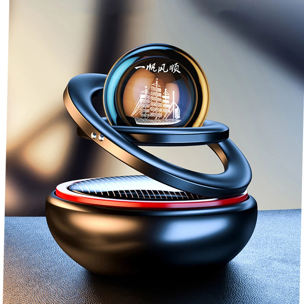 CAPT.LIKE Solar Car Air Freshener - Elegant Aromatherapy on the Go