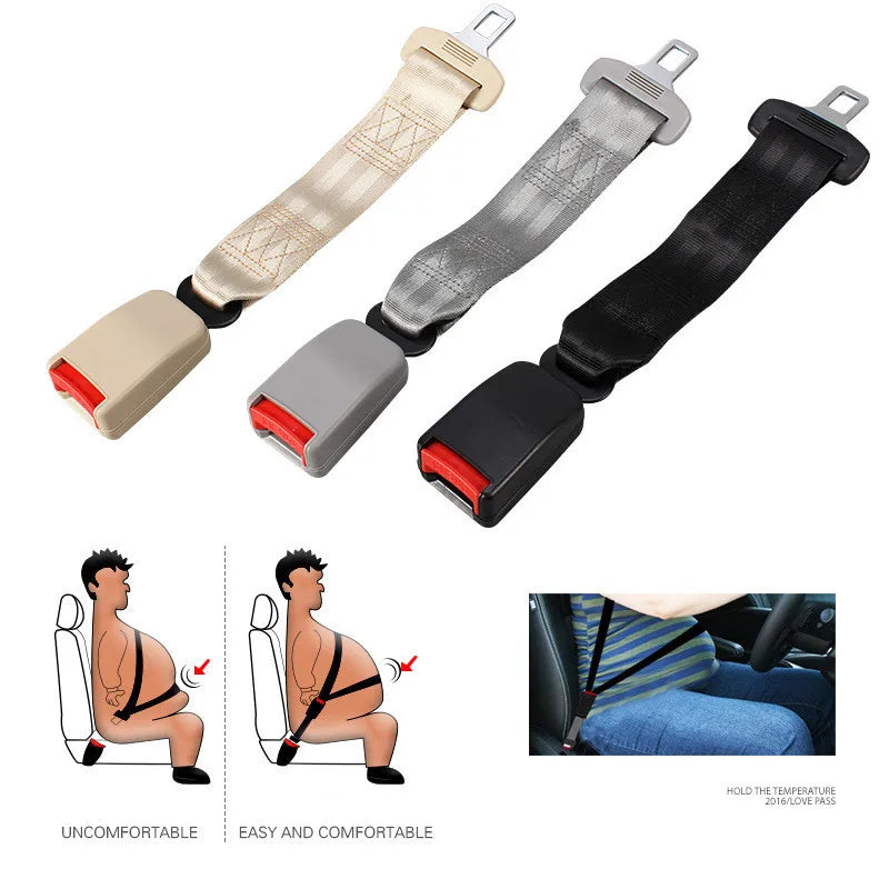 Adjustable Vehicle Seat Belt Extenders – Safety Certified