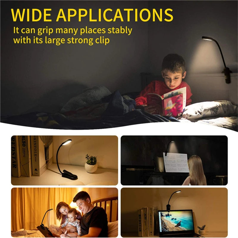 LumiFlex 7 LED Clip-On Reading Light