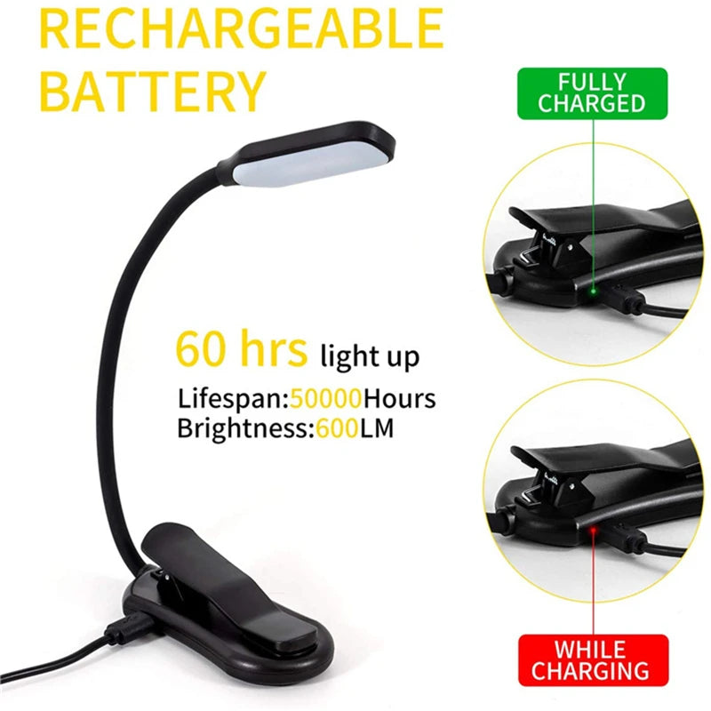 LumiFlex 7 LED Clip-On Reading Light