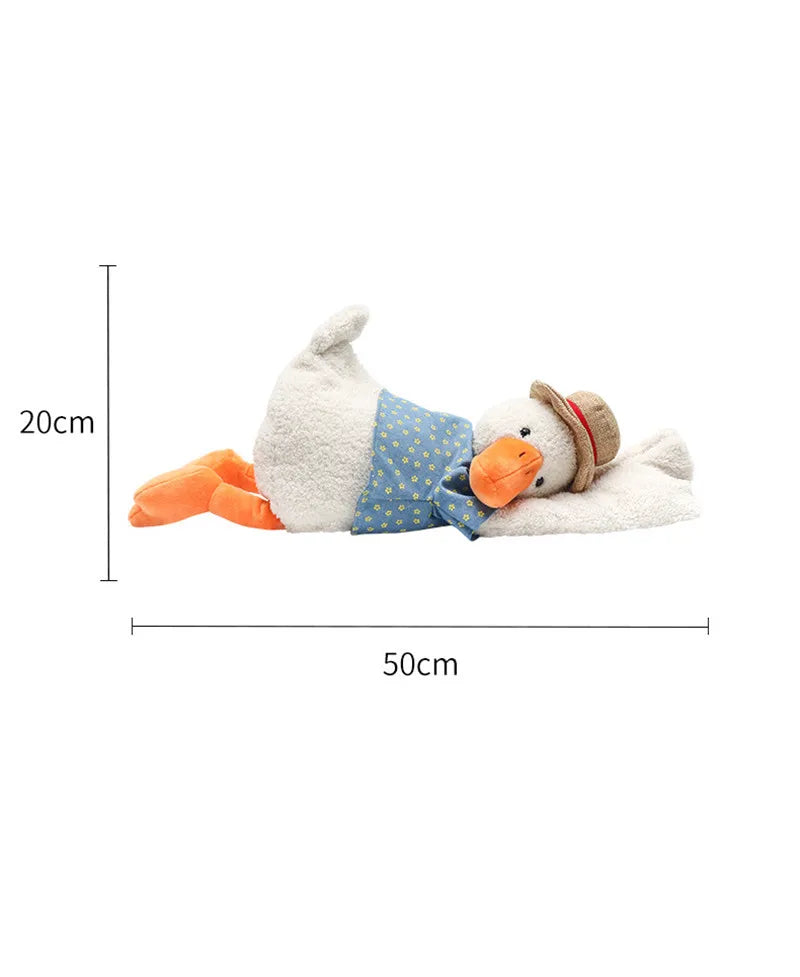 Cuddly Duck Plush Car Tissue Box Holder