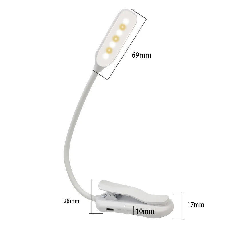 LumiFlex 7 LED Clip-On Reading Light