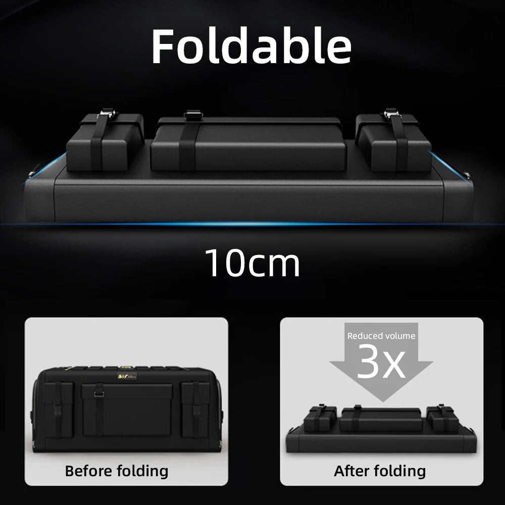 50L/70L Car Trunk Organizer - Oxford Cloth Multifunction Storage Box