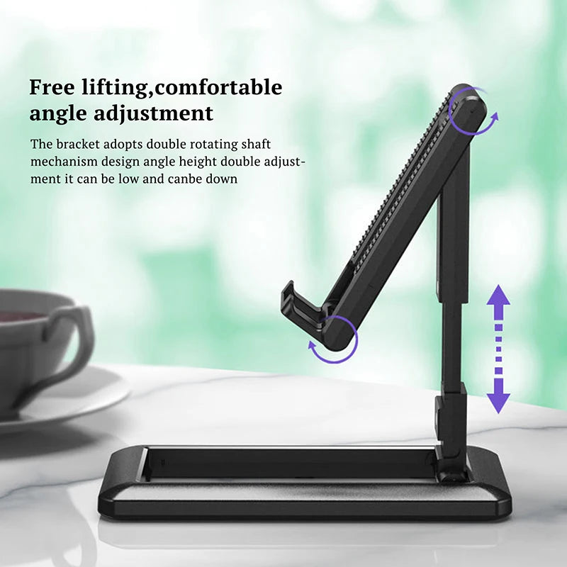 FlexiView Adjustable Desktop Stand for Smartphones and Tablets