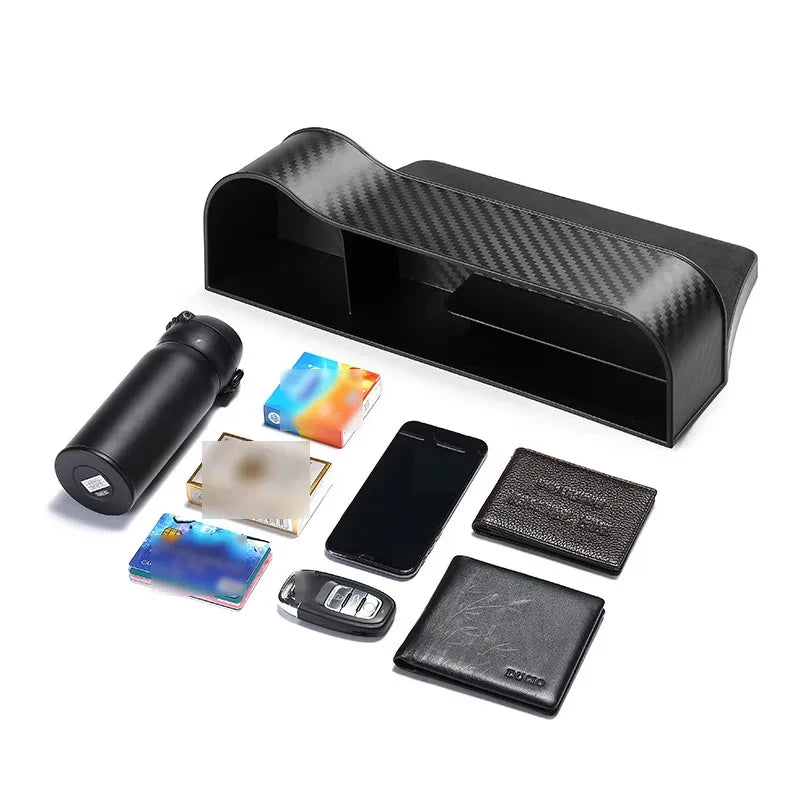 Universal Car Seat Crevice Storage Box - Gap Slit Pocket Catcher Organizer