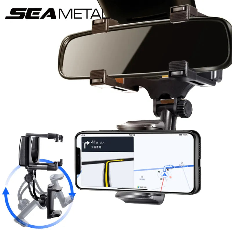 ViewSafe Rearview Mirror Phone Holder