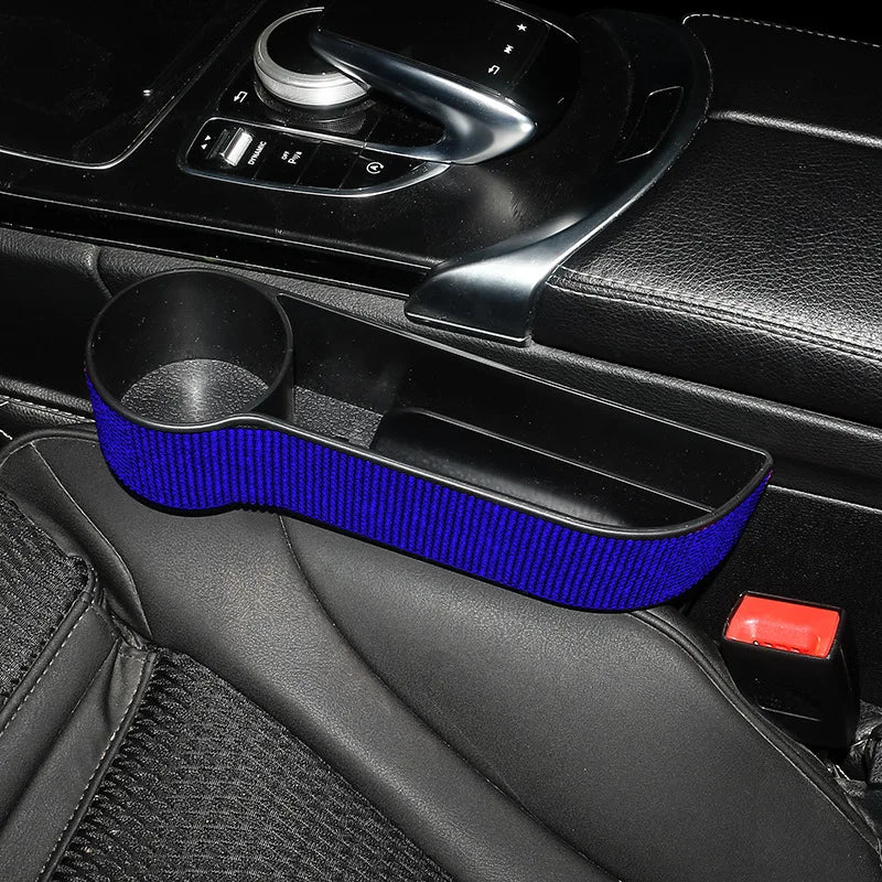 Crystal Bling Car Seat Gap Crevice Storage Box
