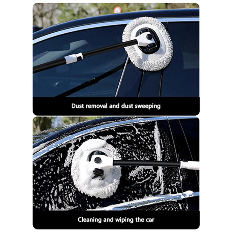 SEAMETAL 15 Degree Bend Car Cleaning Brush - Extendable and Flexible for Perfect Cleaning