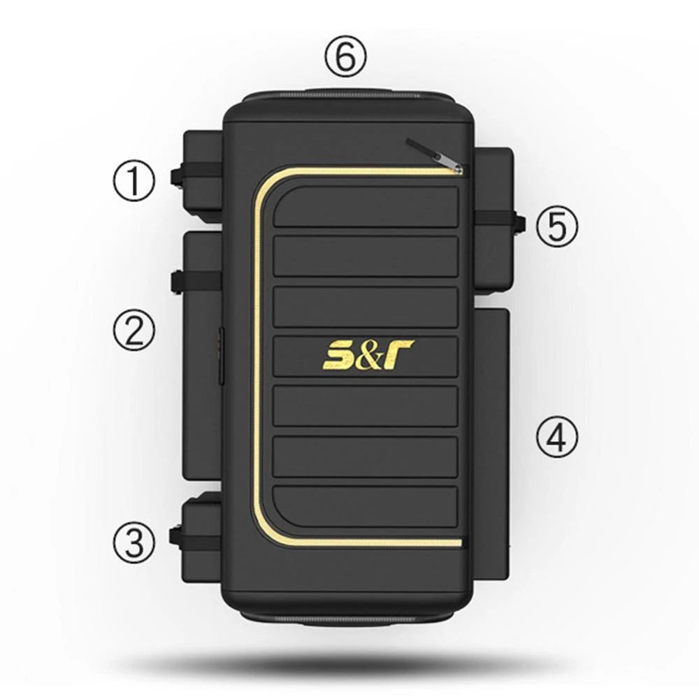 50L/70L Car Trunk Organizer - Oxford Cloth Multifunction Storage Box