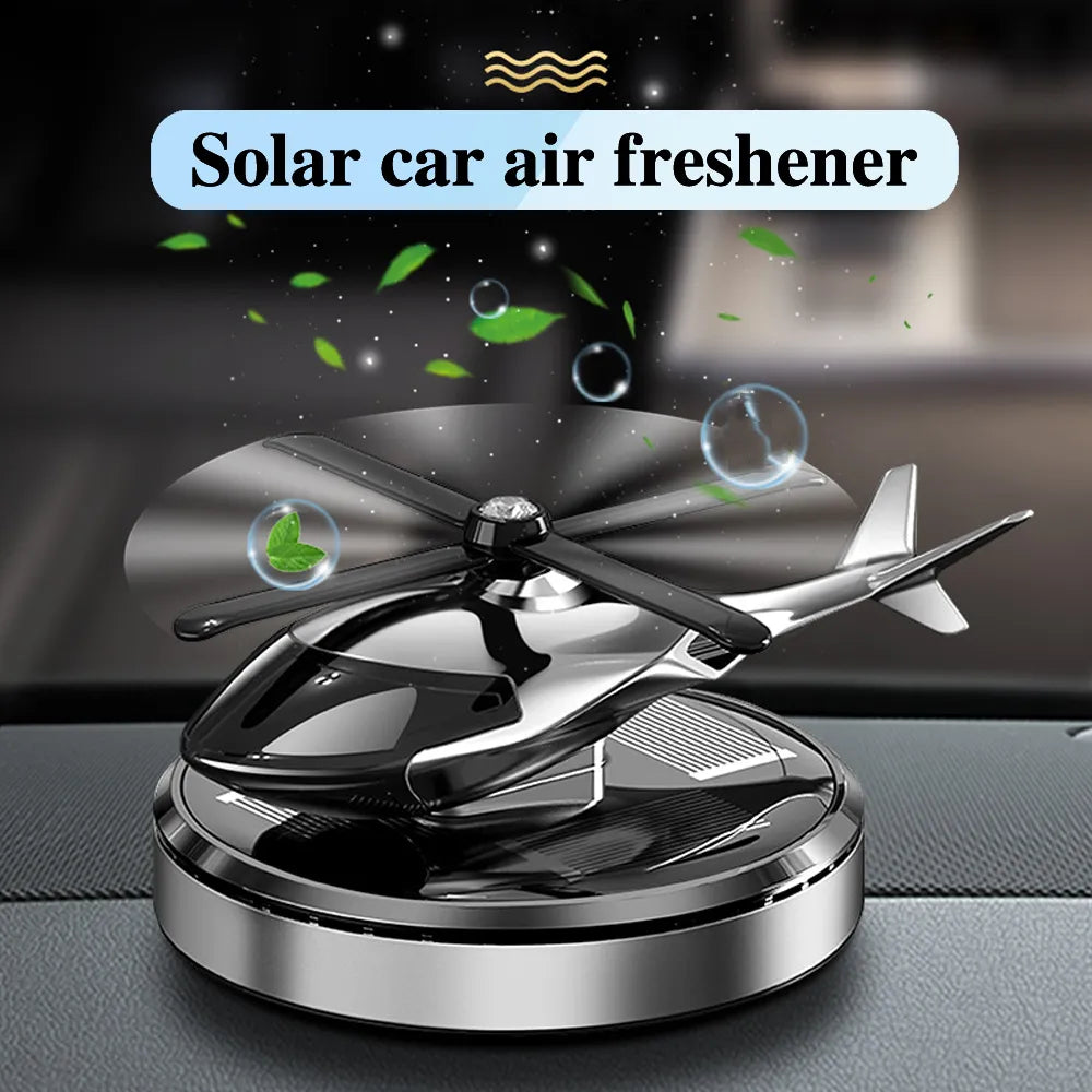 SolarSpin Helicopter Car Air Freshener