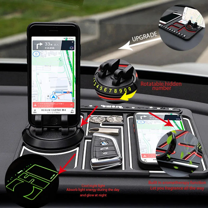 VersaGrip Car Dashboard Organizer and Phone Mount