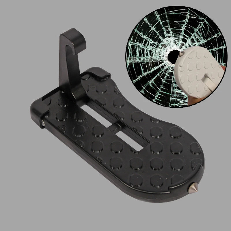 AULLP Heavy-Duty Auxiliary Car Pedal – Alloy Construction with Glass Crusher Feature