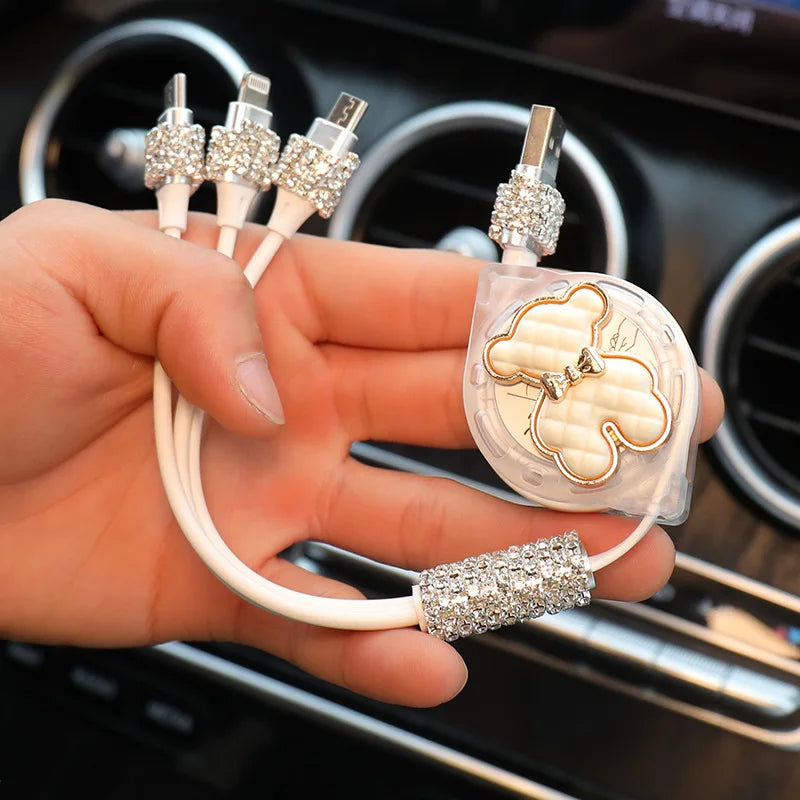 GlamCharge Crystal Car Charger