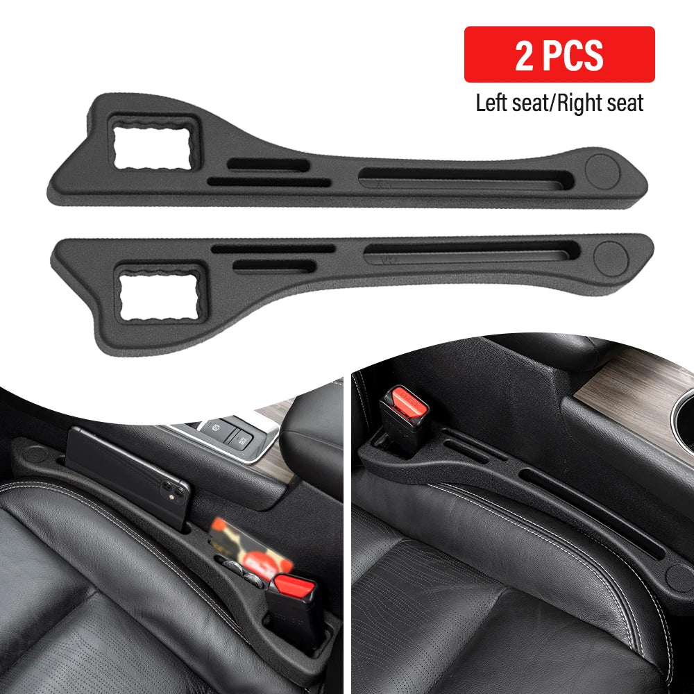 Brangdy Universal Car Seat Gap Filler - Leak-Proof Interior Strip