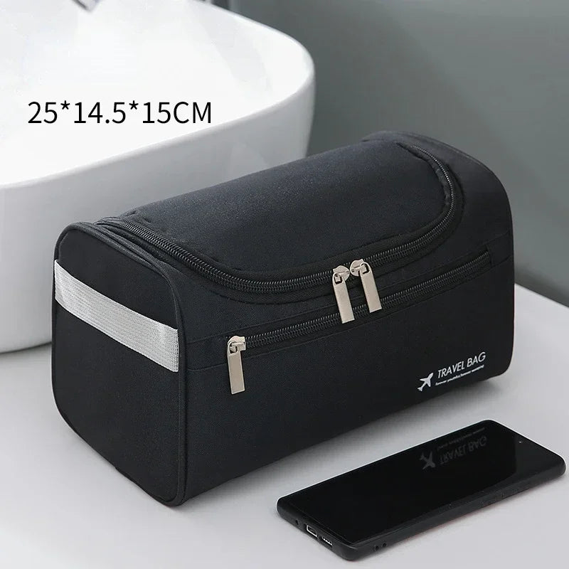 Vintage Luxury Men's Toiletry Bag - Hanging Travel Organizer