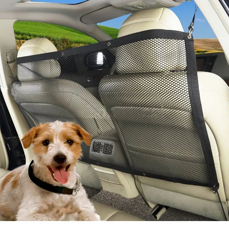 Portable Car Pet Fence - Safety Barrier Mesh for Dogs and Kids