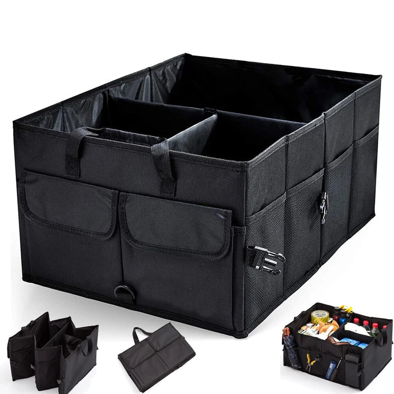 Big Capacity Car Trunk Organizer - Collapsible 2000L Storage Box