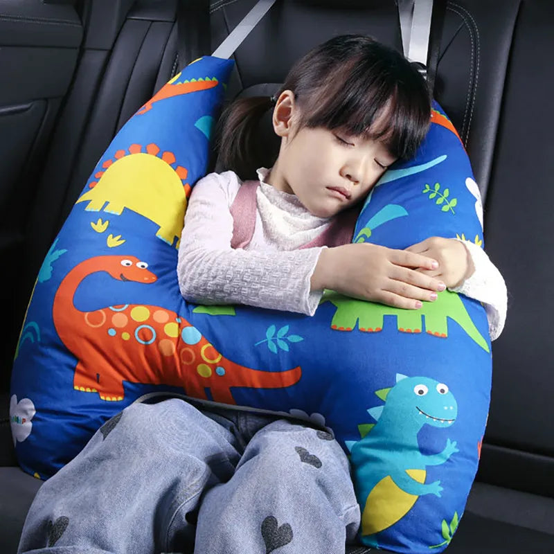 Adorable U-Shape Kids' Travel Neck Pillow - Cute Animal Designs