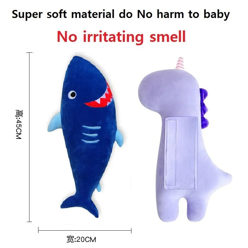 Unicorn Themed Car Safety Belt Pillow for Children