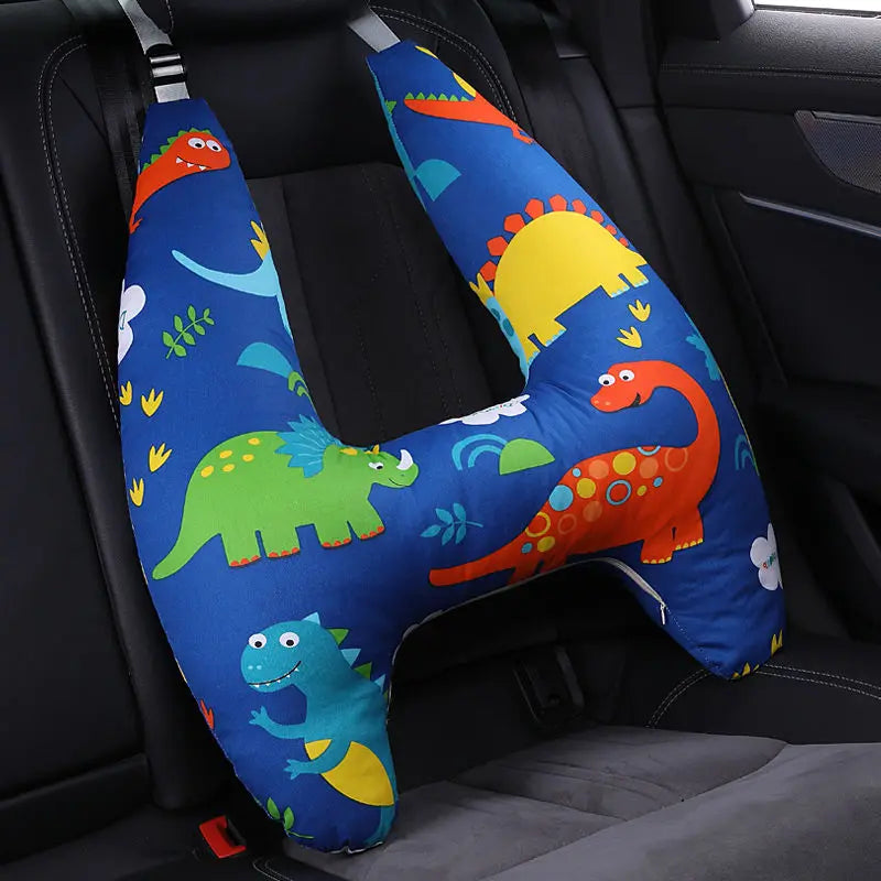 Adorable U-Shape Kids' Travel Neck Pillow - Cute Animal Designs
