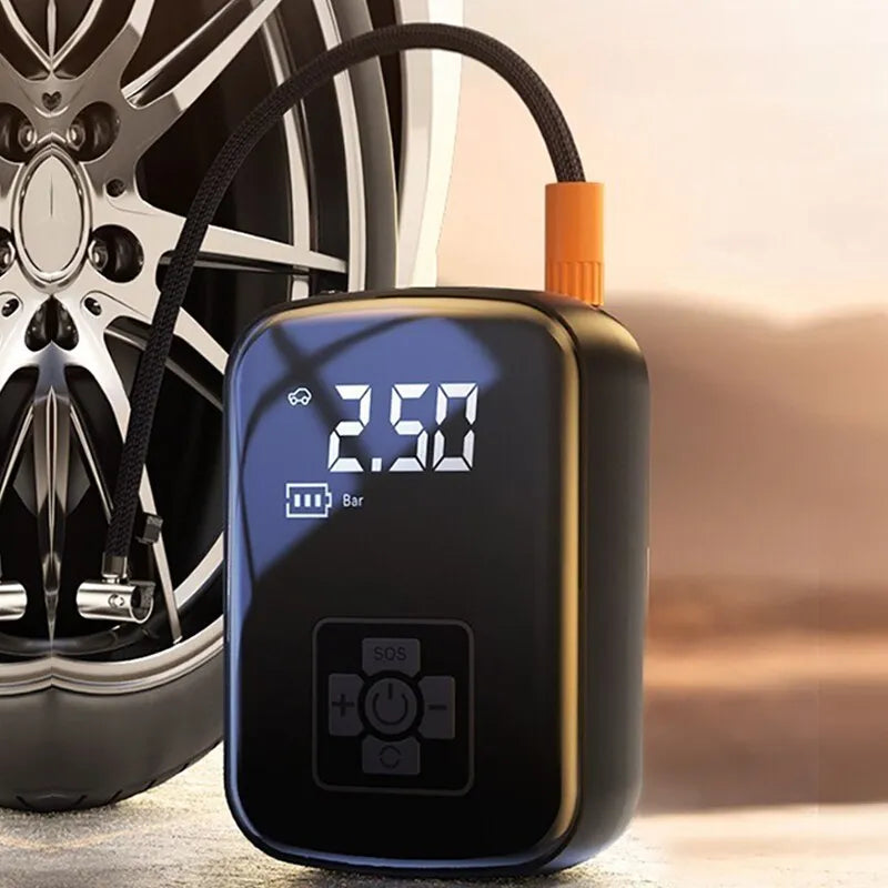EAFC Wireless Electric Air Compressor - Portable Tire Inflator Pump