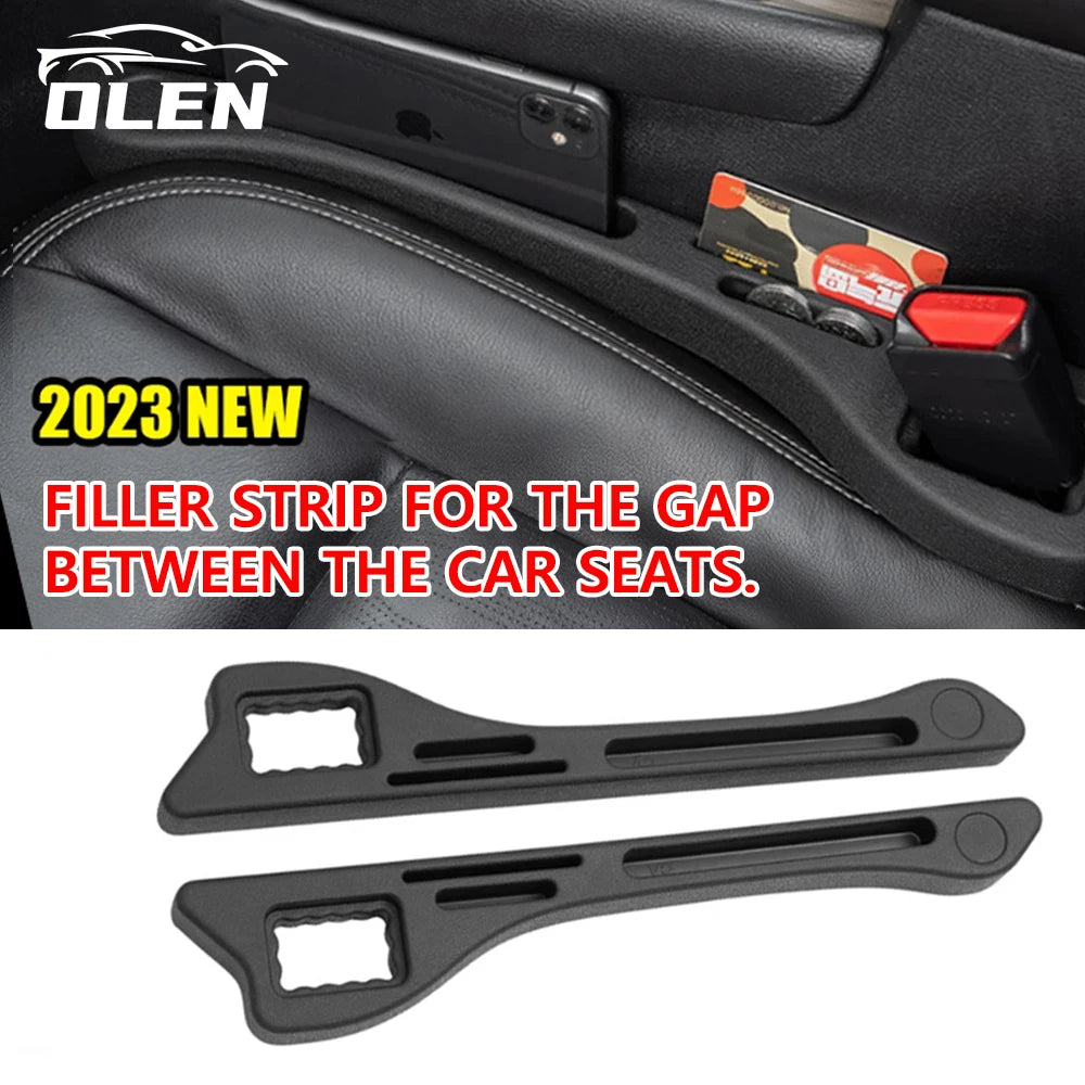 Brangdy Universal Car Seat Gap Filler - Leak-Proof Interior Strip