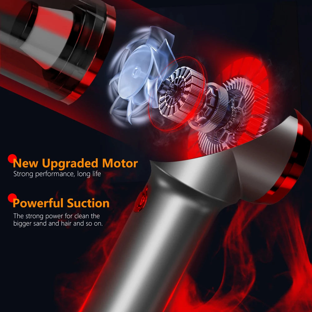 SZUK Handheld Vehicle Vacuum Cleaner - Powerful Wireless Cleaning Tool