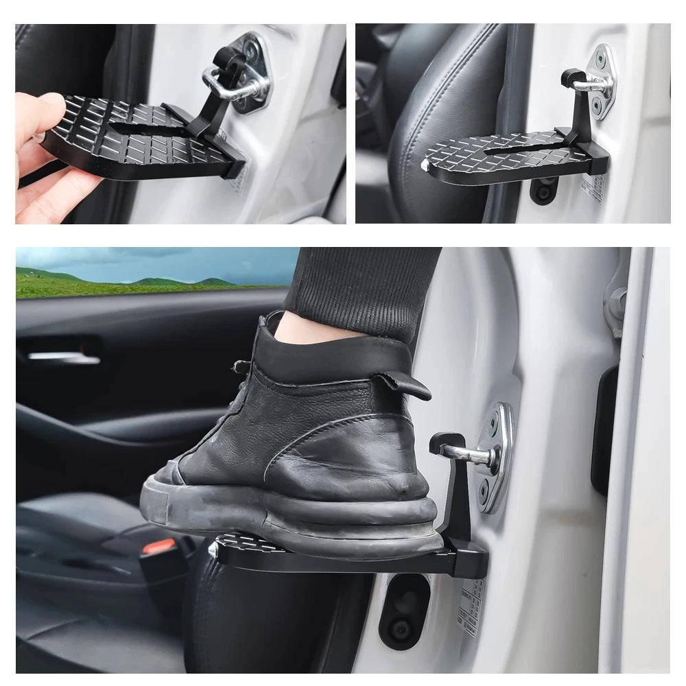 AULLP Heavy-Duty Auxiliary Car Pedal – Alloy Construction with Glass Crusher Feature