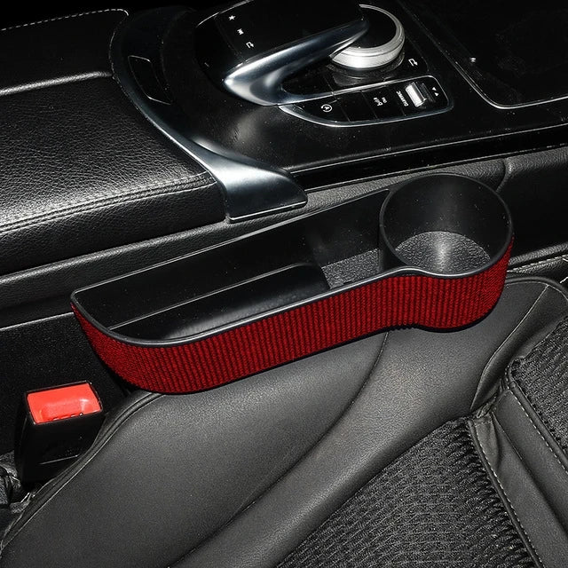 Crystal Bling Car Seat Gap Crevice Storage Box