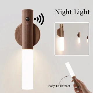 LumiFlex Magnetic LED Wood Night Light