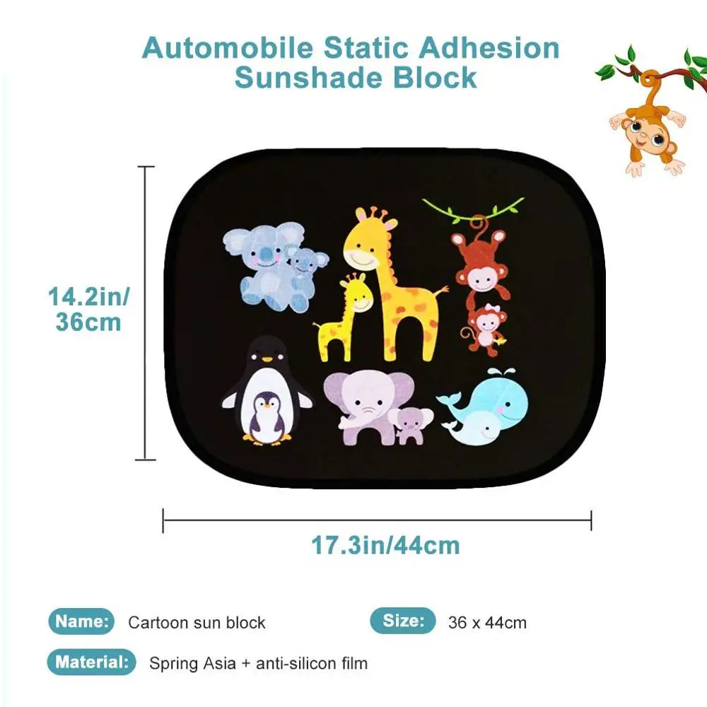 Universal Car SunShade Side Window Cover - Optimal Protection and Fun Design