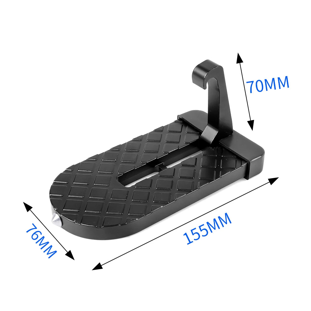 AULLP Heavy-Duty Auxiliary Car Pedal – Alloy Construction with Glass Crusher Feature