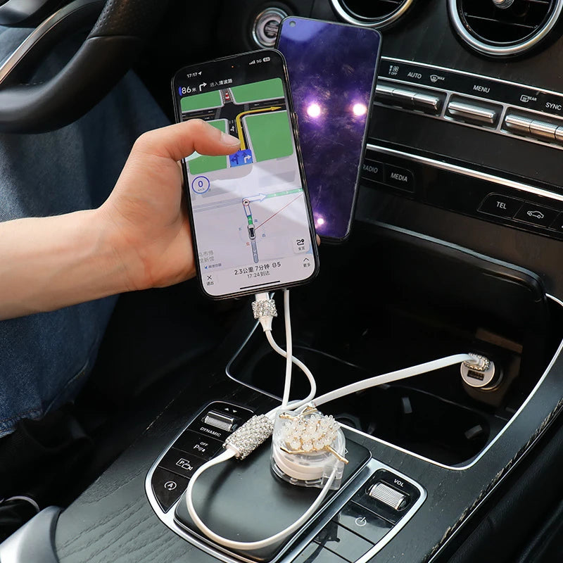 GlamCharge Crystal Car Charger