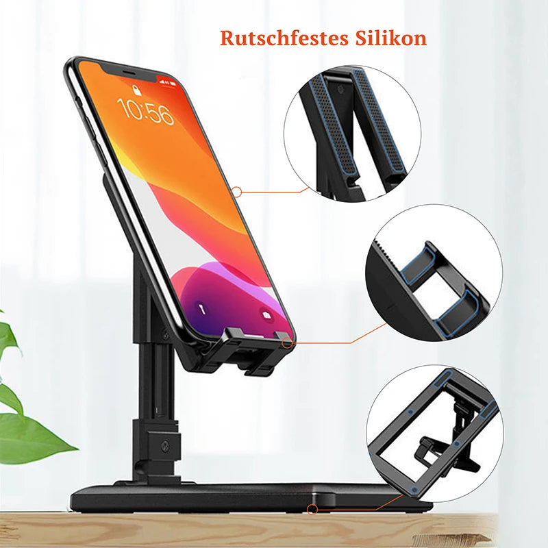FlexiView Adjustable Desktop Stand for Smartphones and Tablets