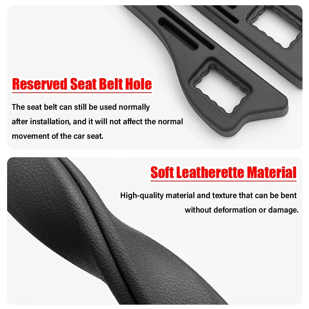 Brangdy Universal Car Seat Gap Filler - Leak-Proof Interior Strip