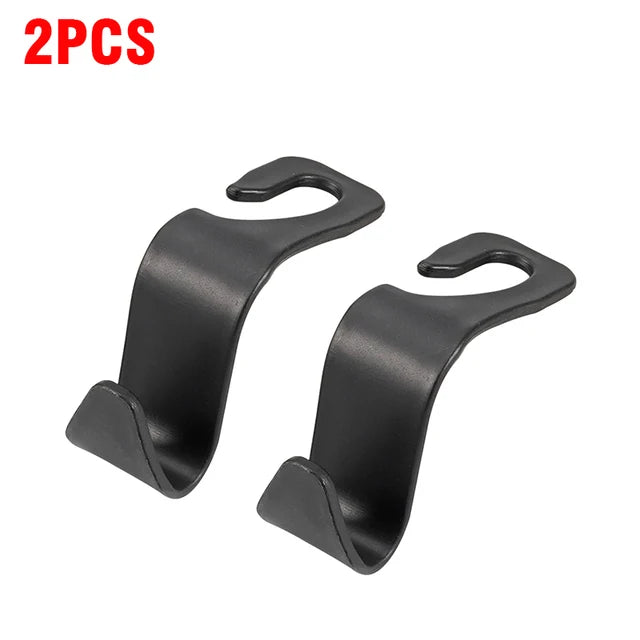 2 in 1 Car Phone Holder and Headrest Hook - Streamlined Storage and Viewing