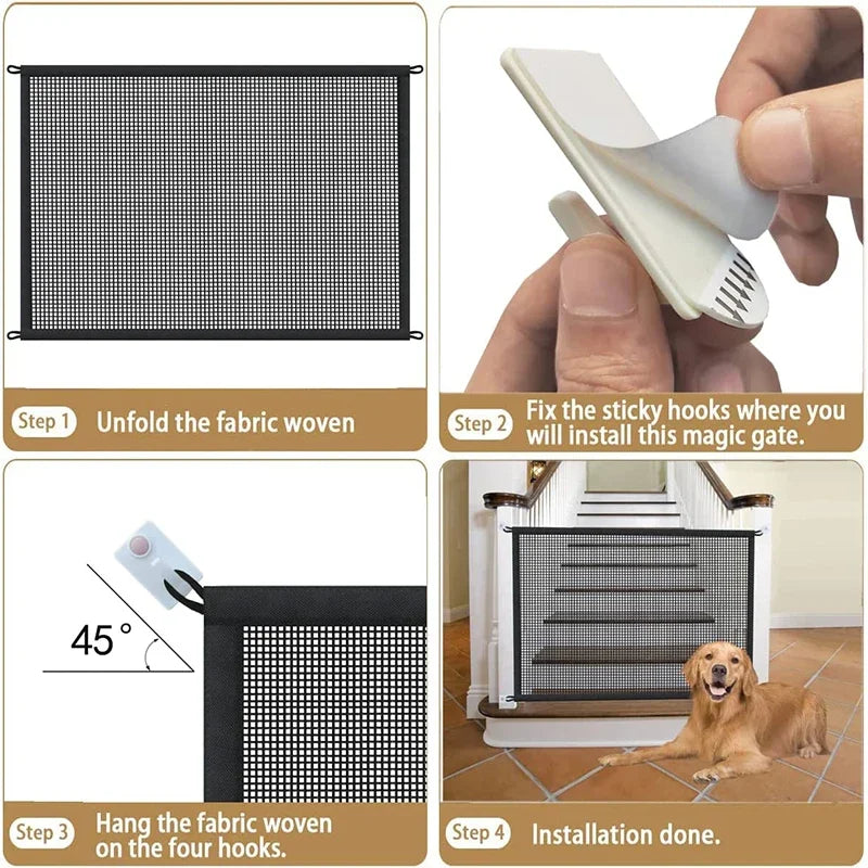 SafeSpace Portable Mesh Pet Barrier