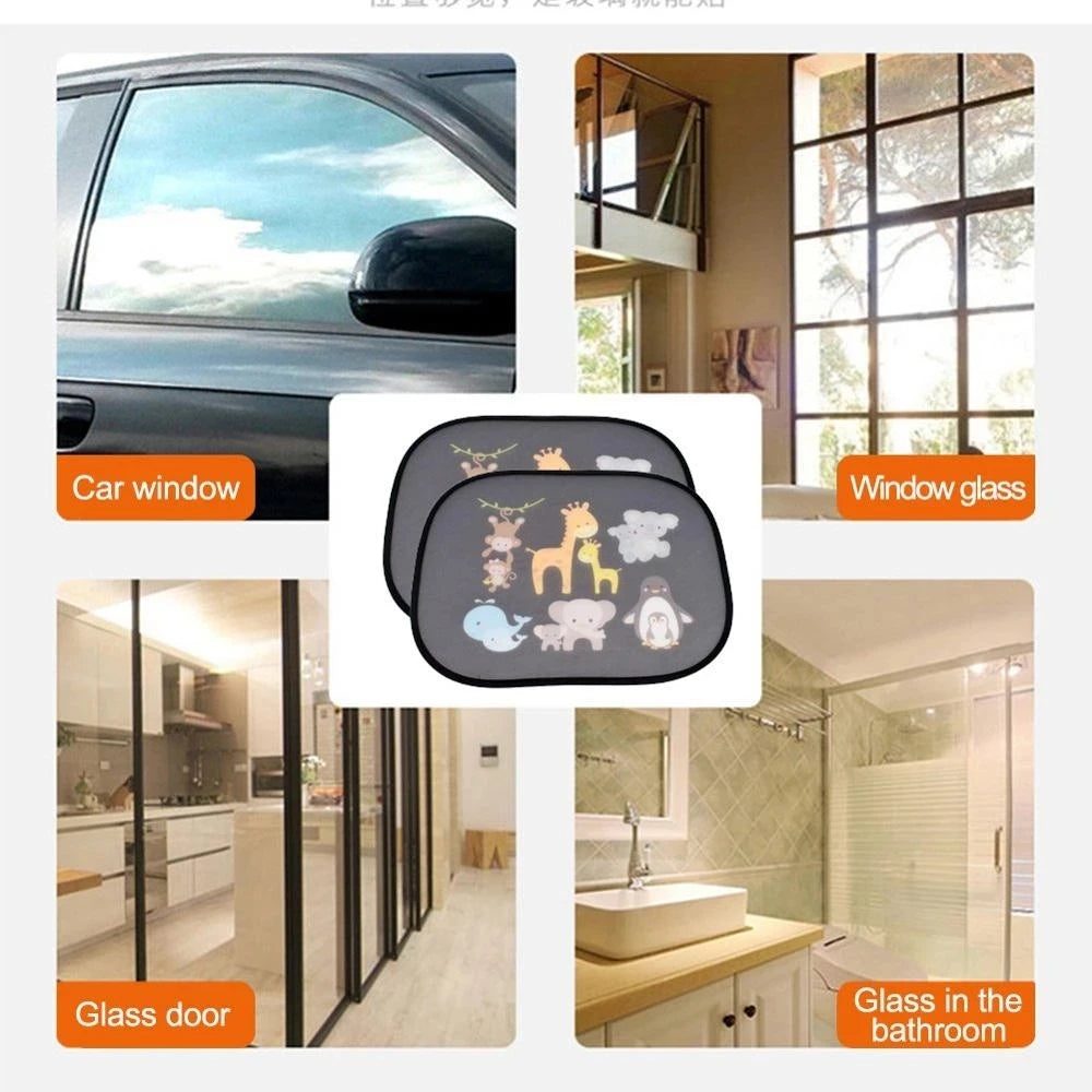 Universal Car SunShade Side Window Cover - Optimal Protection and Fun Design