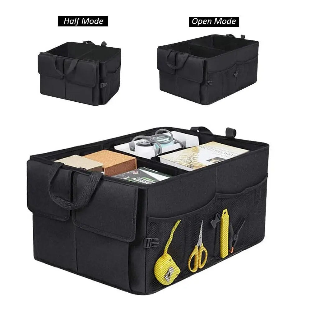 Universal Car Trunk Organizer – Multifunctional Folding Storage Container